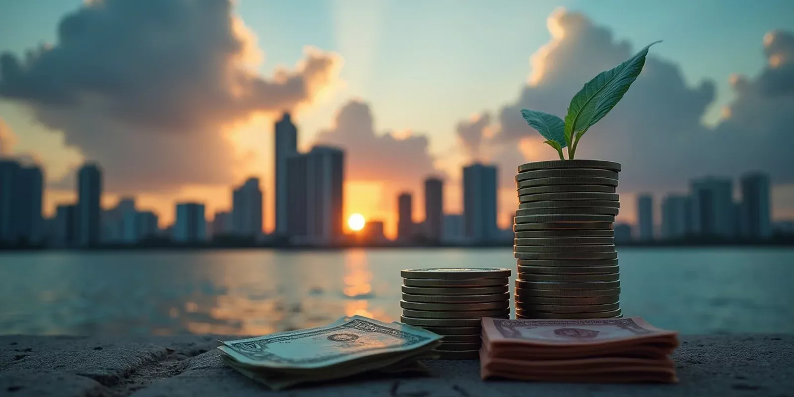 ¿Cómo afecta el dólar al pago inicial de una propiedad en Miami desde Colombia?